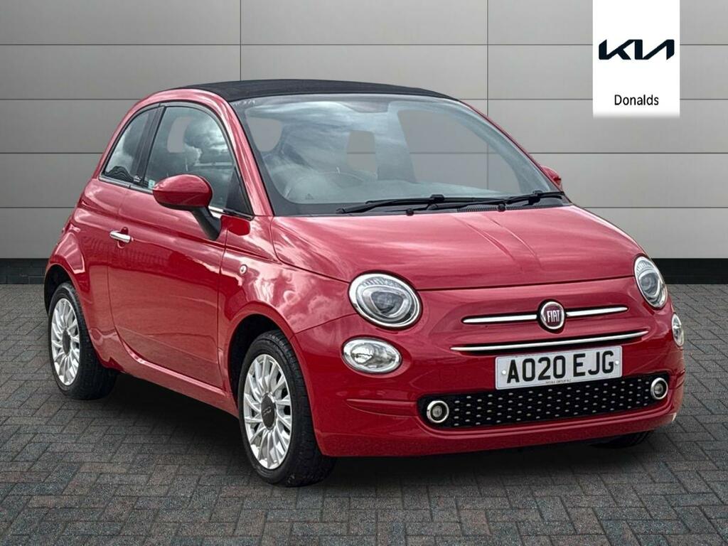 Fiat 500C 1.2 Lounge Euro 6 Ss Red