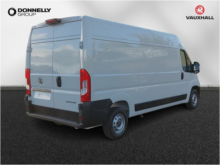 Vauxhall Movano 2L Prime White #13