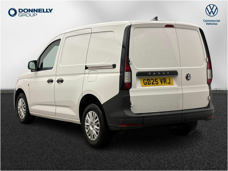 Volkswagen Caddy C20 Cargo Commerce Pro Swb 122 Ps 2.0 Tdi 7Sp Dsg White #3