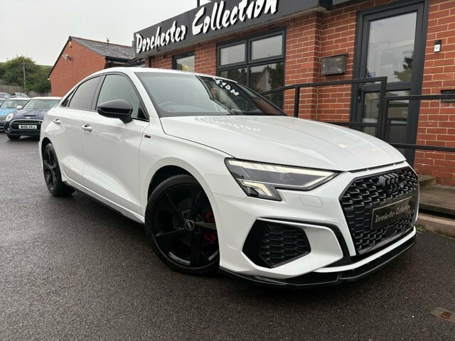 Audi A3 1.0 Tfsi 30 S Line Saloon S Tronic Euro White