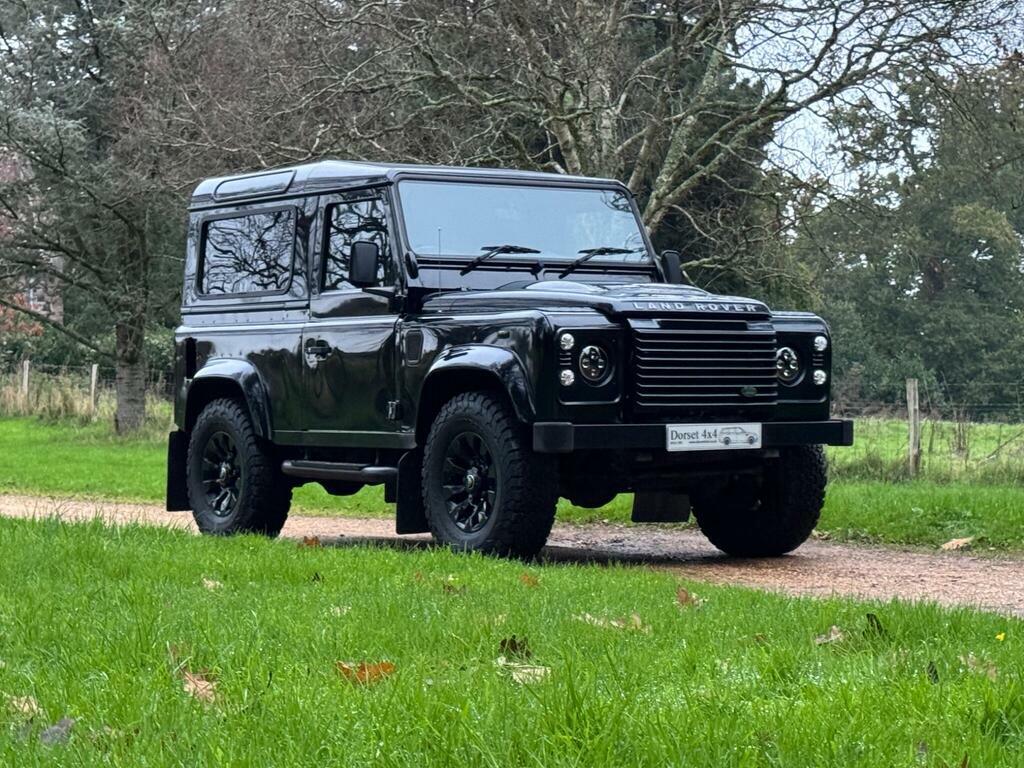 Land Rover Defender 90 2.2 Tdci Xs Station Wagon Double Cab Black