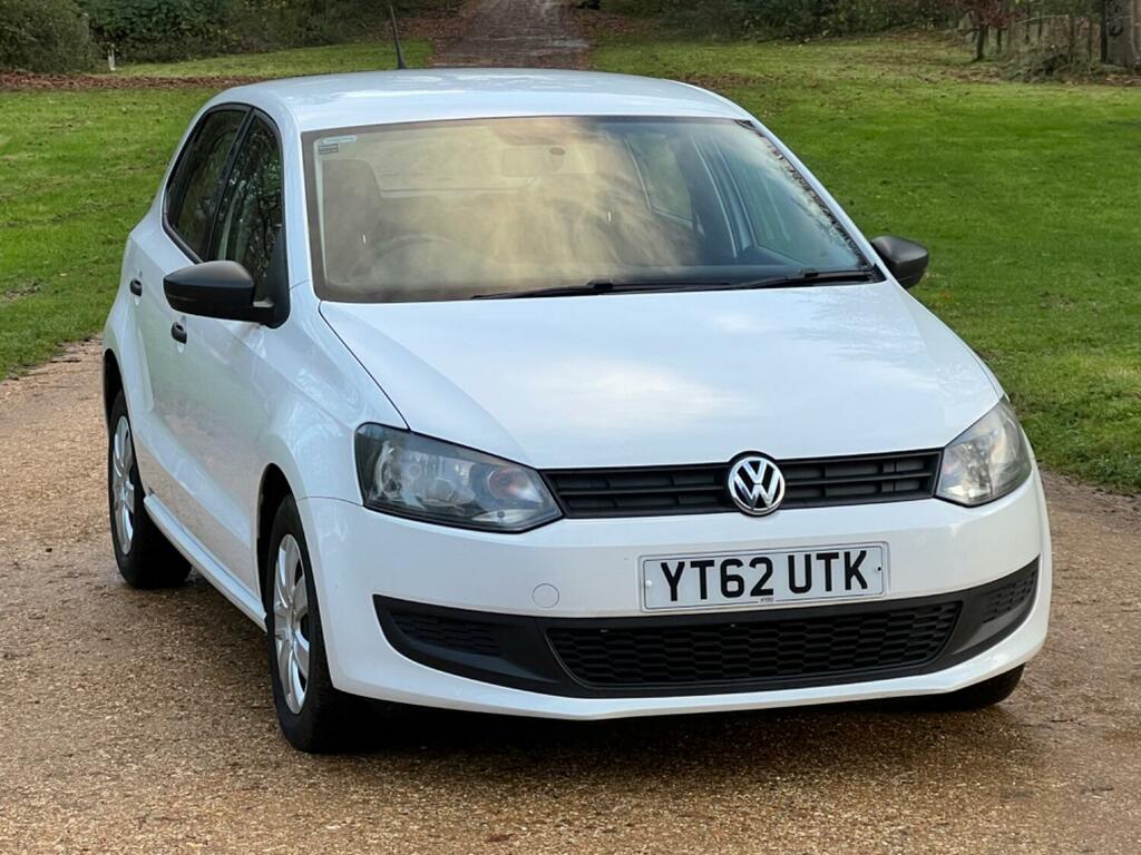 Volkswagen Polo Hatchback 1.2 S 2012 YT62UTK White #2