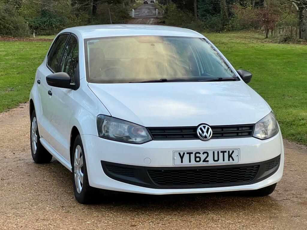 Volkswagen Polo Hatchback 1.2 S 2012 YT62UTK White #3