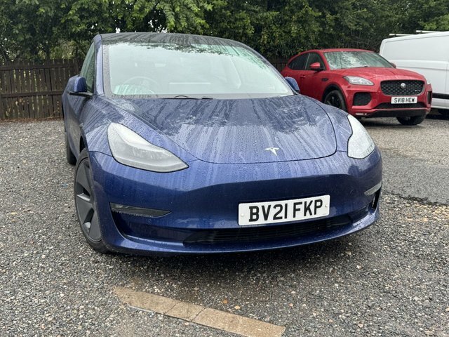 Tesla Model 3 Dual Motor Long Range Saloon 4 Blue #2