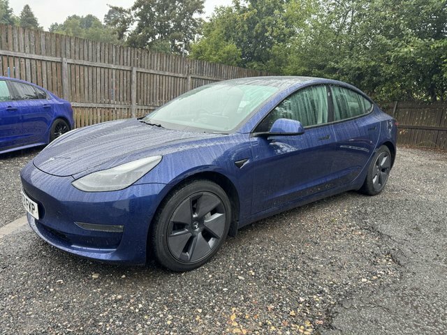 Tesla Model 3 Dual Motor Long Range Saloon 4 Blue #3