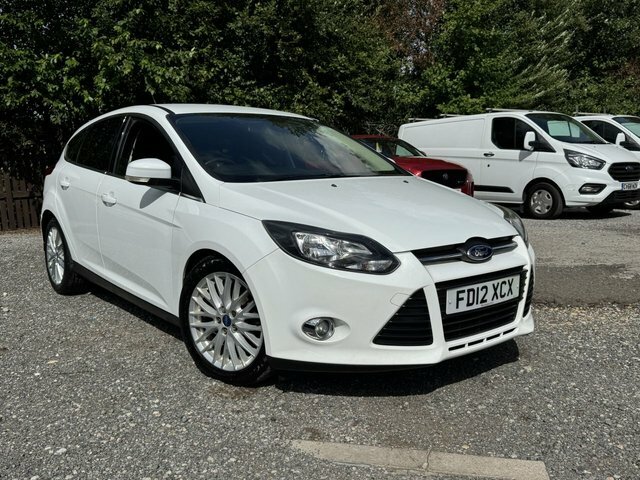 Ford Focus 1.6 Tdci Zetec Hatchback Euro 5 White