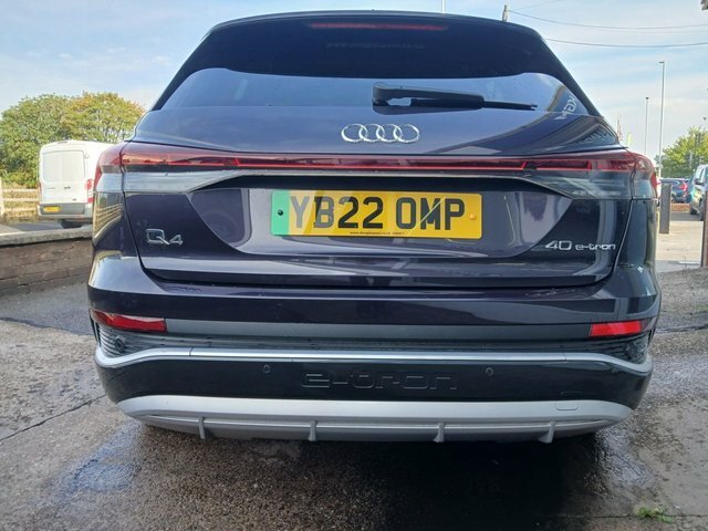 Audi Q4 E Tron 40 S Line Suv 82Kwh 204 Ps YB22OMP Purple #4