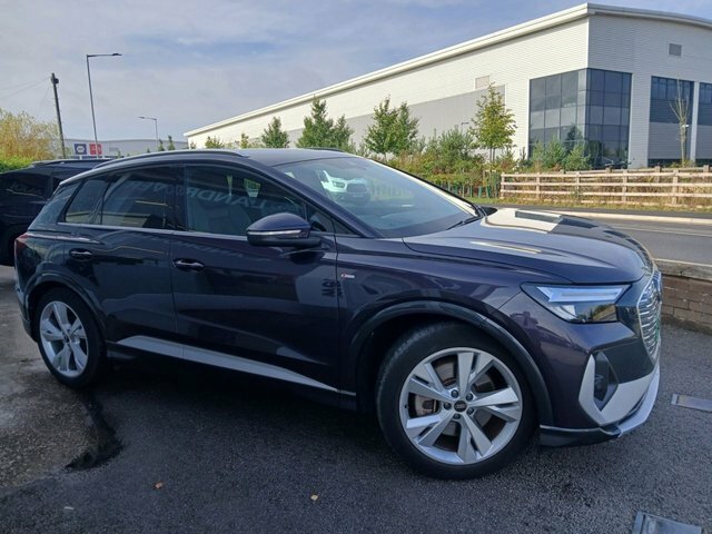 Audi Q4 E Tron 40 S Line Suv 82Kwh 204 Ps YB22OMP Purple #5