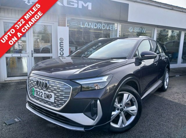 Audi Q4 E Tron 40 S Line Suv 82Kwh 204 Ps Purple