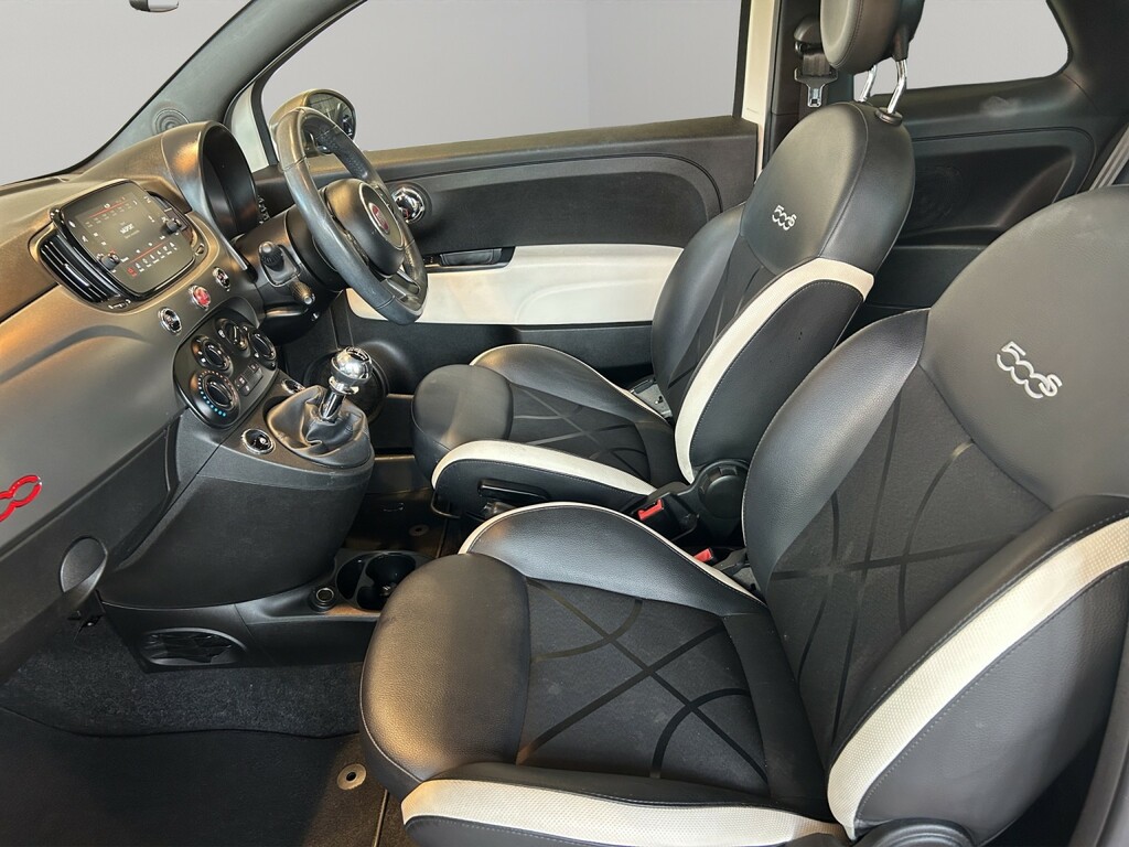 Fiat 500 Hatchback 1.2 1.2 69Hp S 201919 White #5