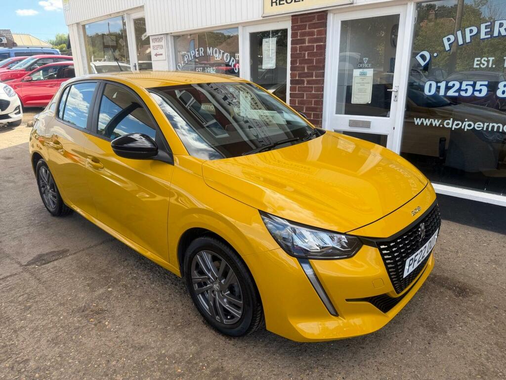 Peugeot 208 1.2 Puretech Active Premium Euro 6 Ss Yellow