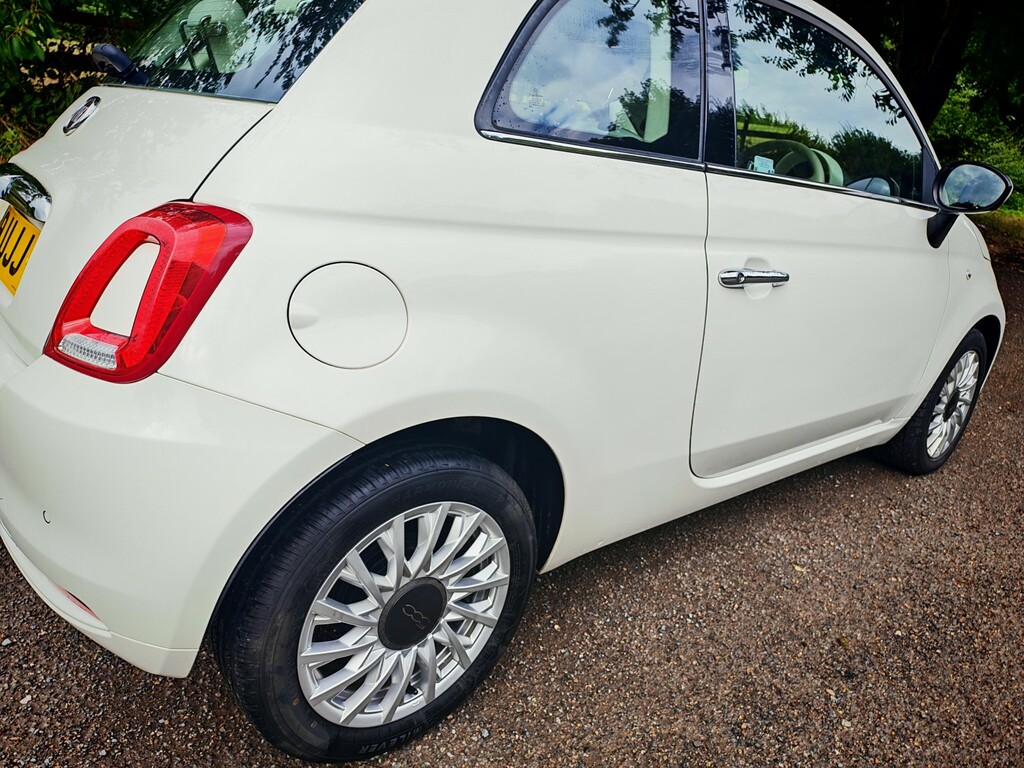 Fiat 500  Blue #8