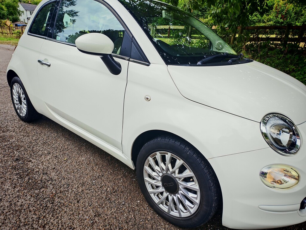 Fiat 500  Blue #7