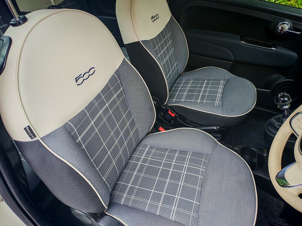 Fiat 500  Blue #10