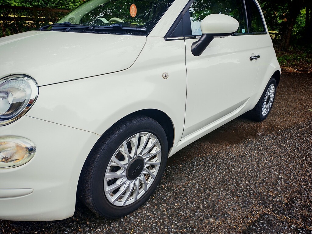 Fiat 500  Blue #9