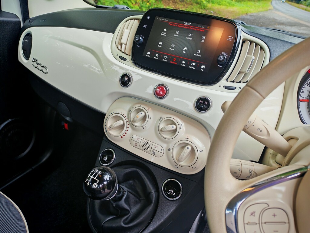 Fiat 500  Blue #11