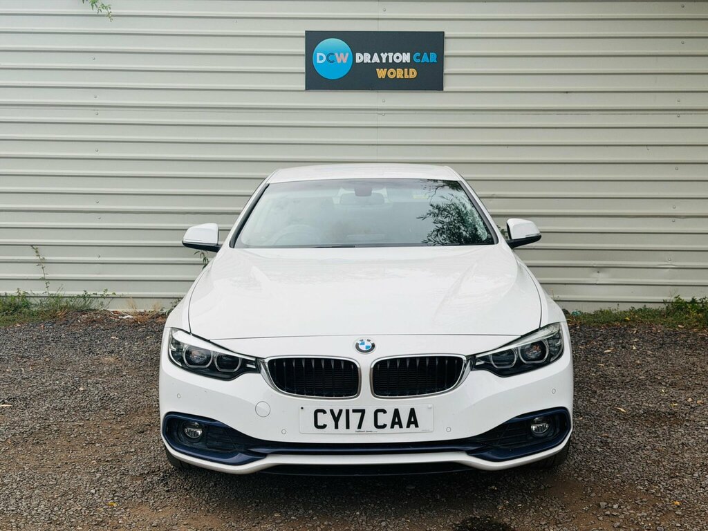 BMW 4 Series 2.0 420D Sport Euro 6 Ss White #2