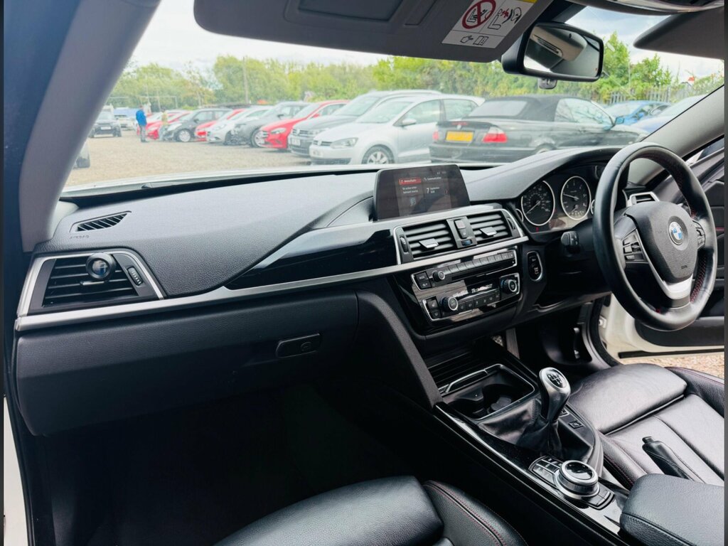 BMW 4 Series 420D M Sport White #24