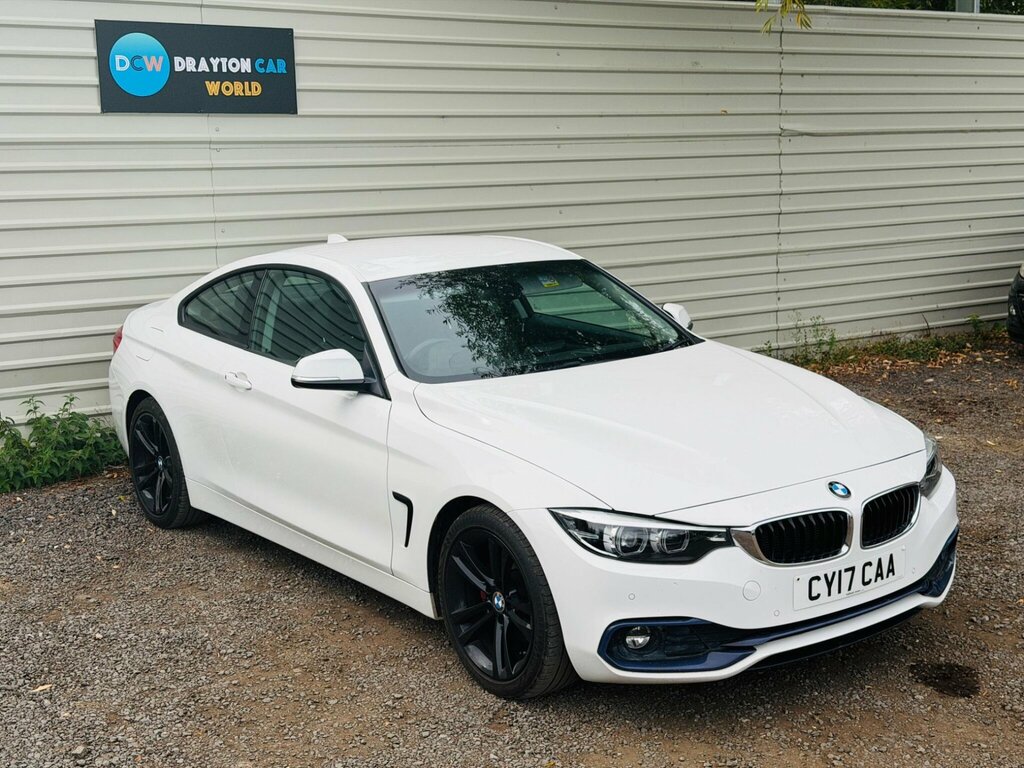 BMW 4 Series 2.0 420D Sport Euro 6 Ss White #4