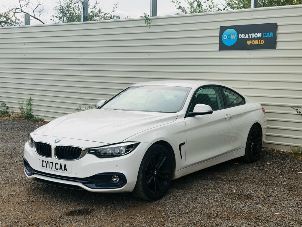 BMW 4 Series 420D M Sport White #7