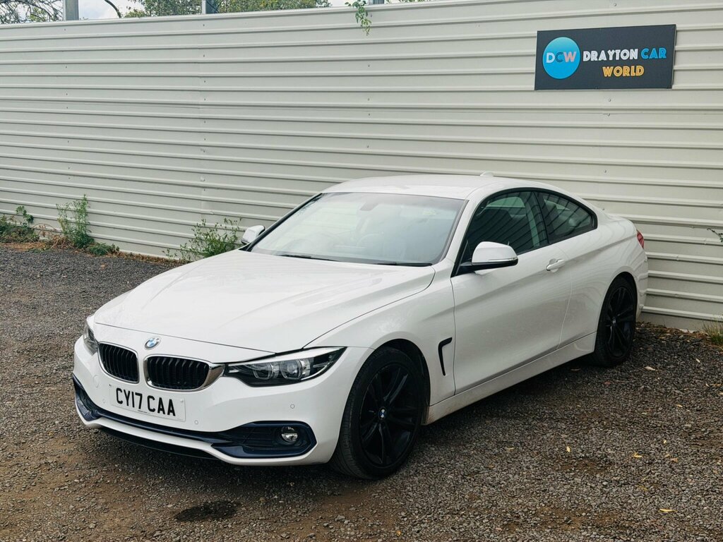 BMW 4 Series 420D M Sport White #8