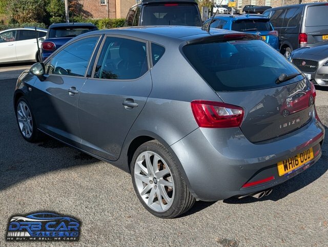 Seat Ibiza 1.4 Ecotsi Fr Hatchback Euro 6 Grey #4