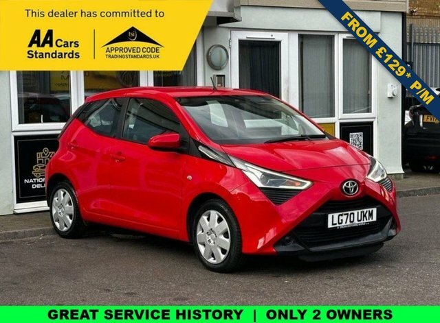 Toyota Aygo 1.0 Vvt-i X-play Hatchback Euro Red