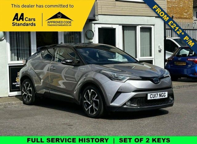 Toyota C-Hr 1.8 Vvt-h Dynamic Suv Hybrid Cvt Euro 6 Silver