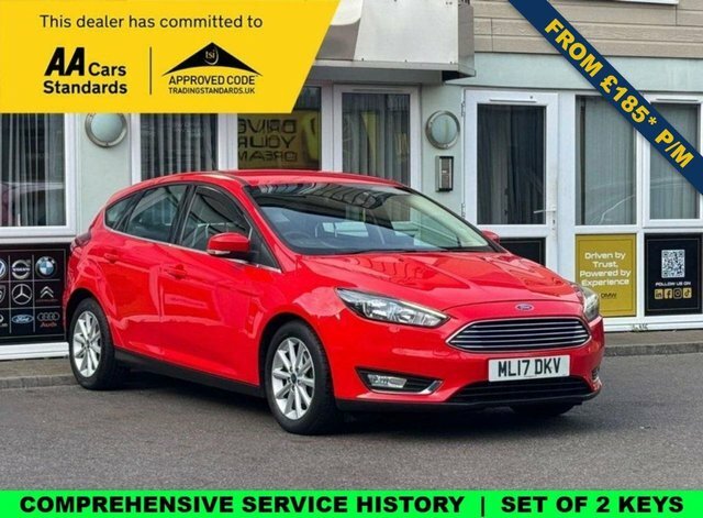 Ford Focus 1.0T Ecoboost Titanium Hatchback E Red