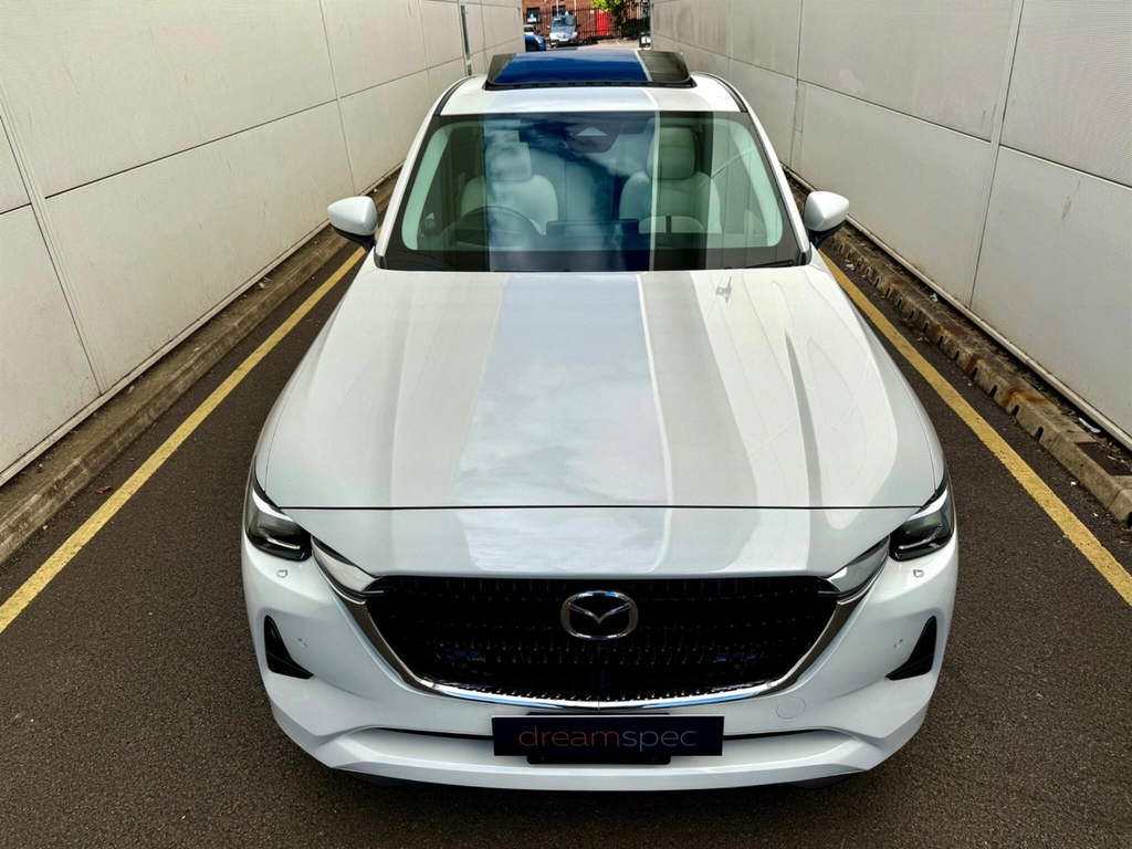 Mazda CX-60 3.3 E-skyactiv D Mhev Takumi Suv Hybrid White #4