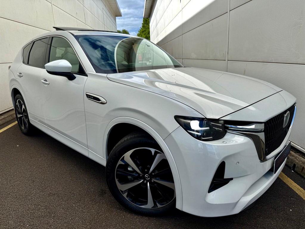 Mazda CX-60 3.3 E-skyactiv D Mhev Takumi Suv Hybrid White #6