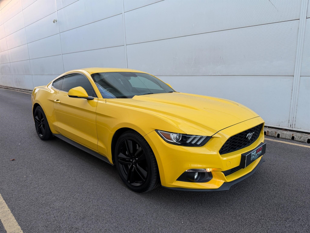 Ford Mustang 2.3T Ecoboost Fastback Selshift Euro 6 Yellow #5