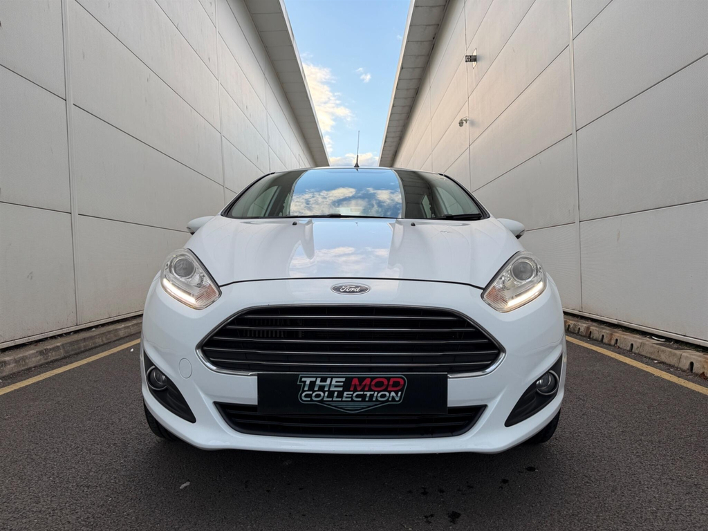Ford Fiesta 1.0T Ecoboost Zetec Hatchback Eu White #3