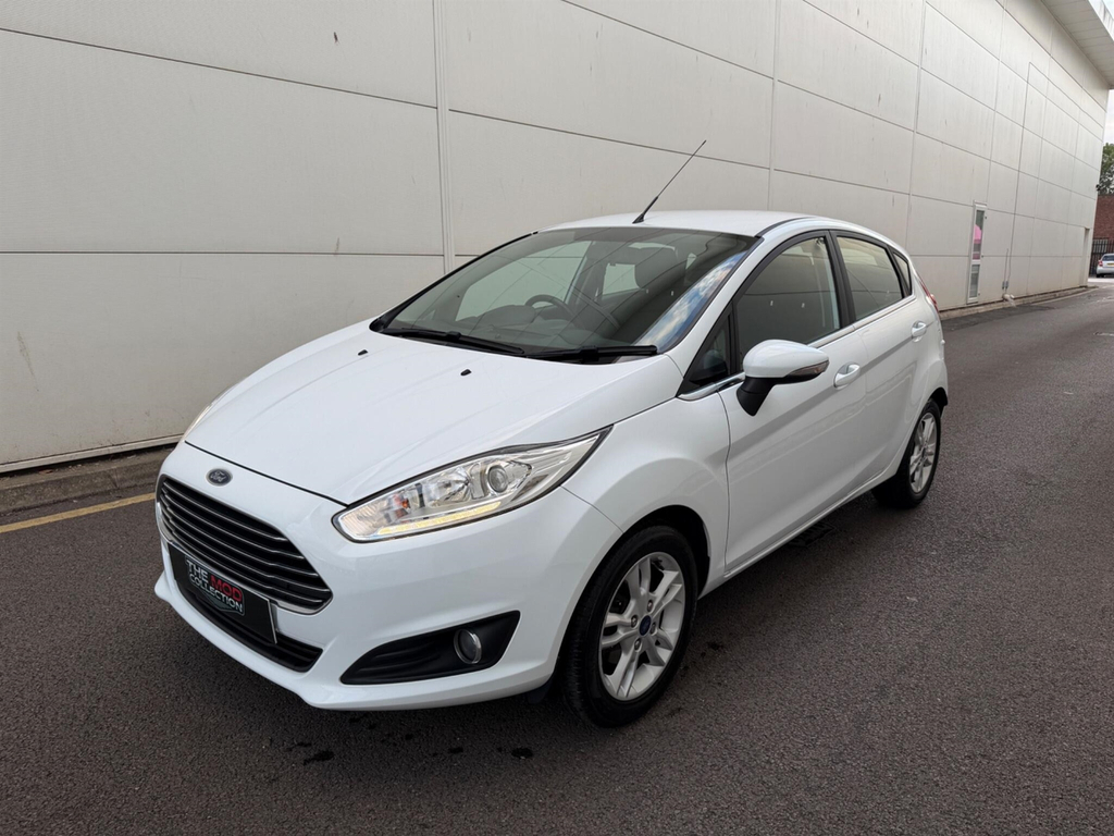 Ford Fiesta 1.0T Ecoboost Zetec Hatchback Eu White #5