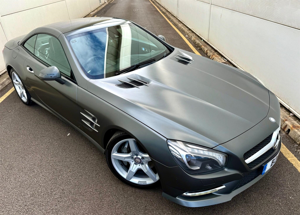 Mercedes-Benz SL Class 3.5 Sl350 V6 Blueefficiency Convertible Grey #3