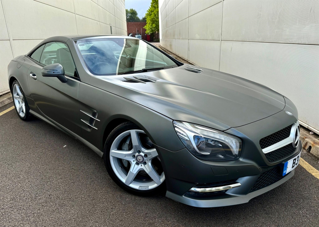Mercedes-Benz SL Class 3.5 Sl350 V6 Blueefficiency Convertible Grey #6