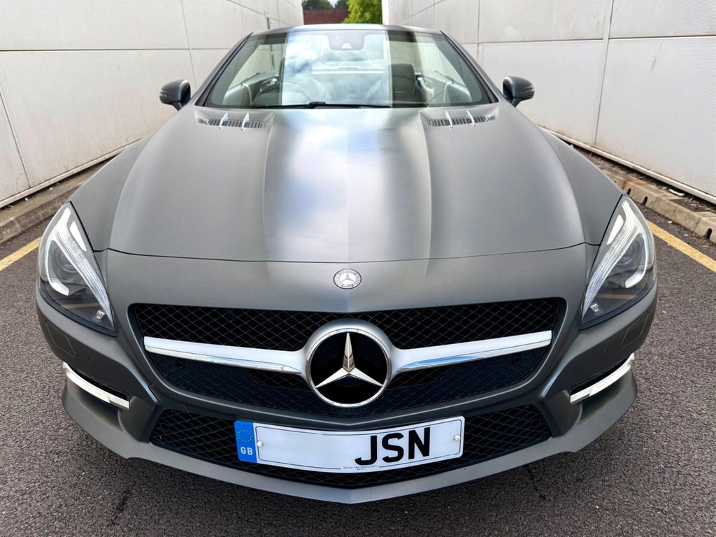 Mercedes-Benz SL Class 3.5 Sl350 V6 Blueefficiency Convertible Grey #2