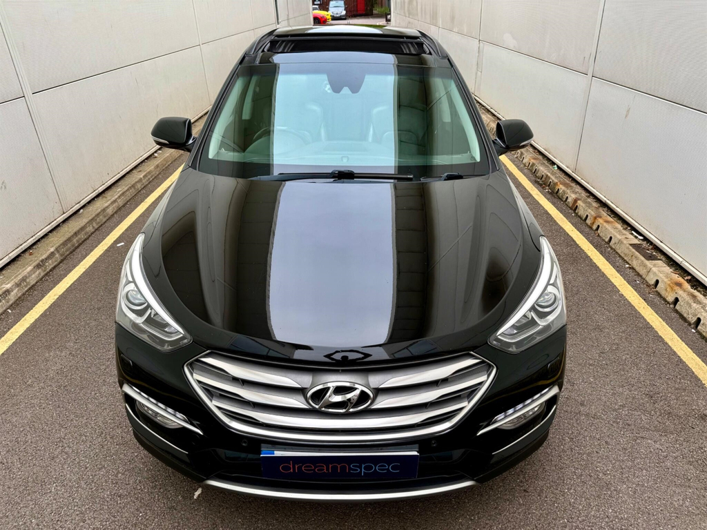 Hyundai Santa Fe 2.2 Crdi Blue Drive Wiggins Edition Suv Black #3