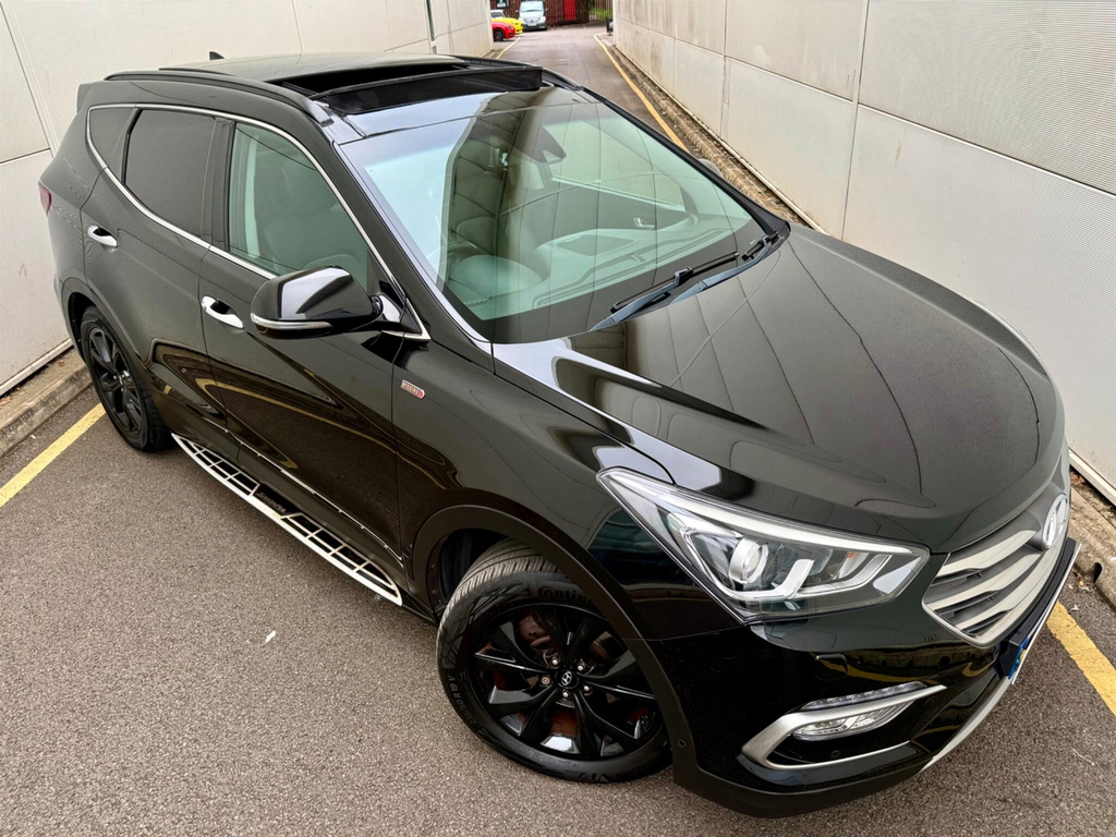 Hyundai Santa Fe 2.2 Crdi Blue Drive Wiggins Edition Suv Black