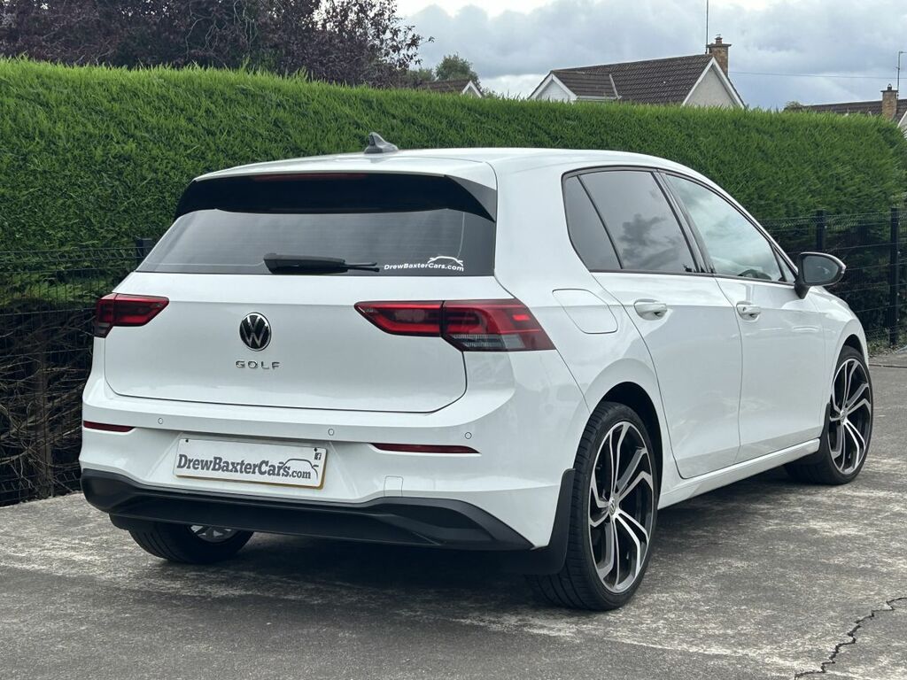 Volkswagen Golf Hatchback White #5