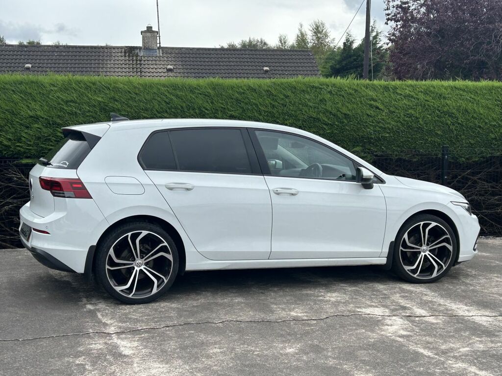 Volkswagen Golf Hatchback White #3