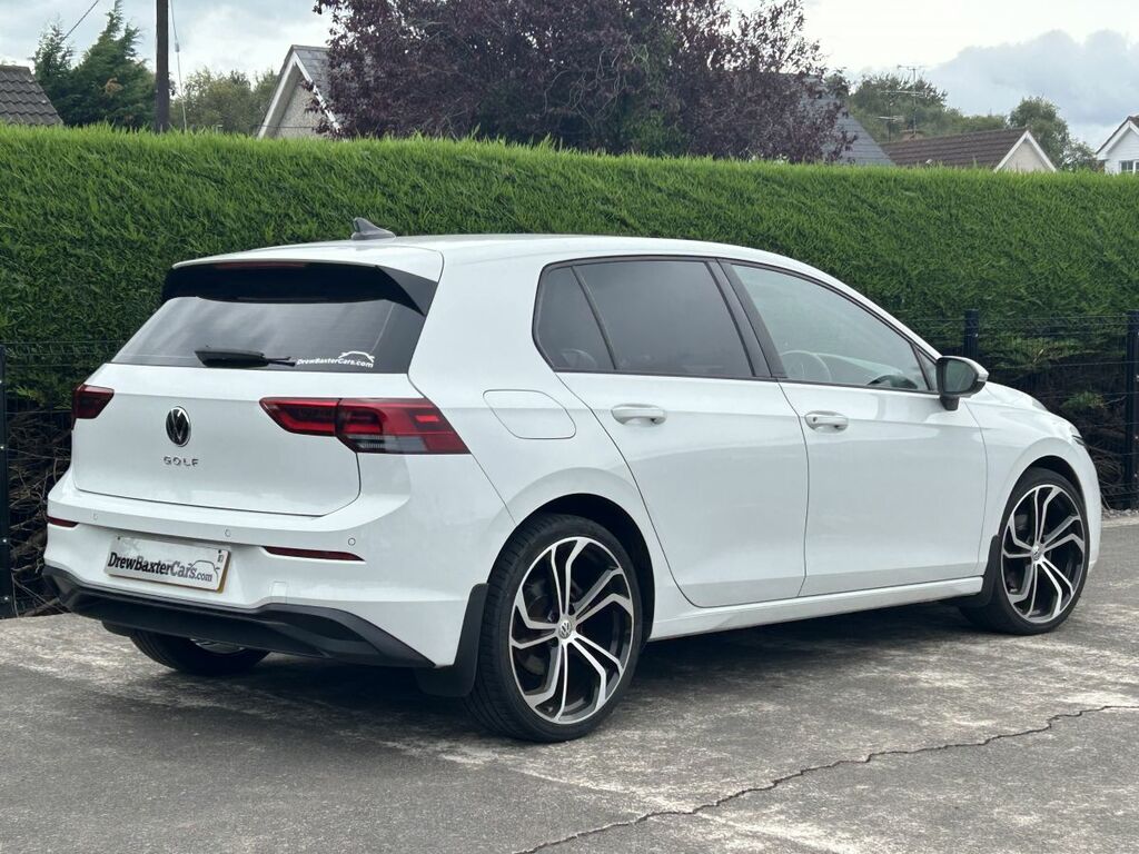 Volkswagen Golf Hatchback White #4