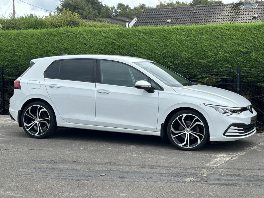 Volkswagen Golf Hatchback White #2