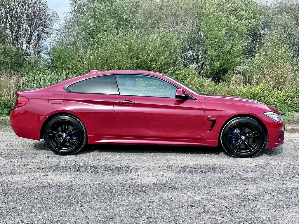 BMW 4 Series 435D M Sport Red #2