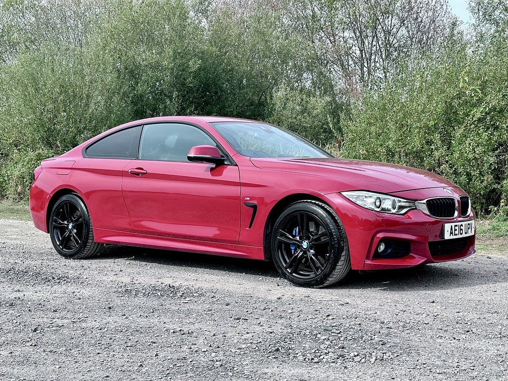 BMW 4 Series 435D M Sport Red