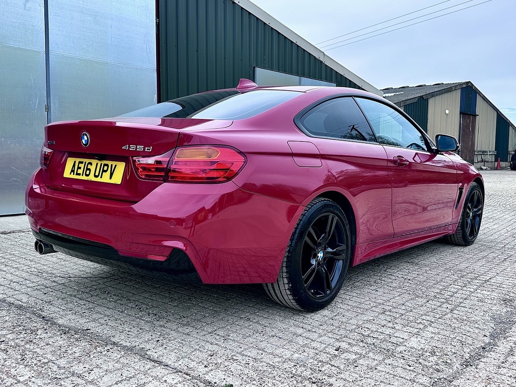 BMW 4 Series 435D M Sport Red #6