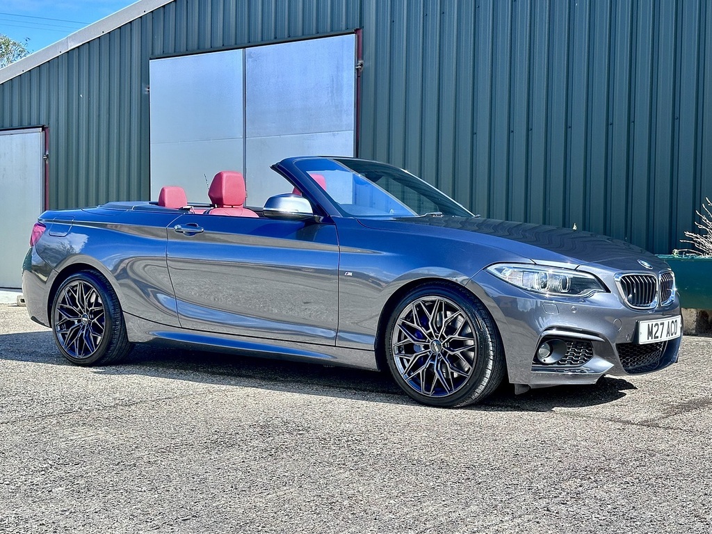 BMW 2 Series 2.0 220I M Sport Convertible Euro Grey #3