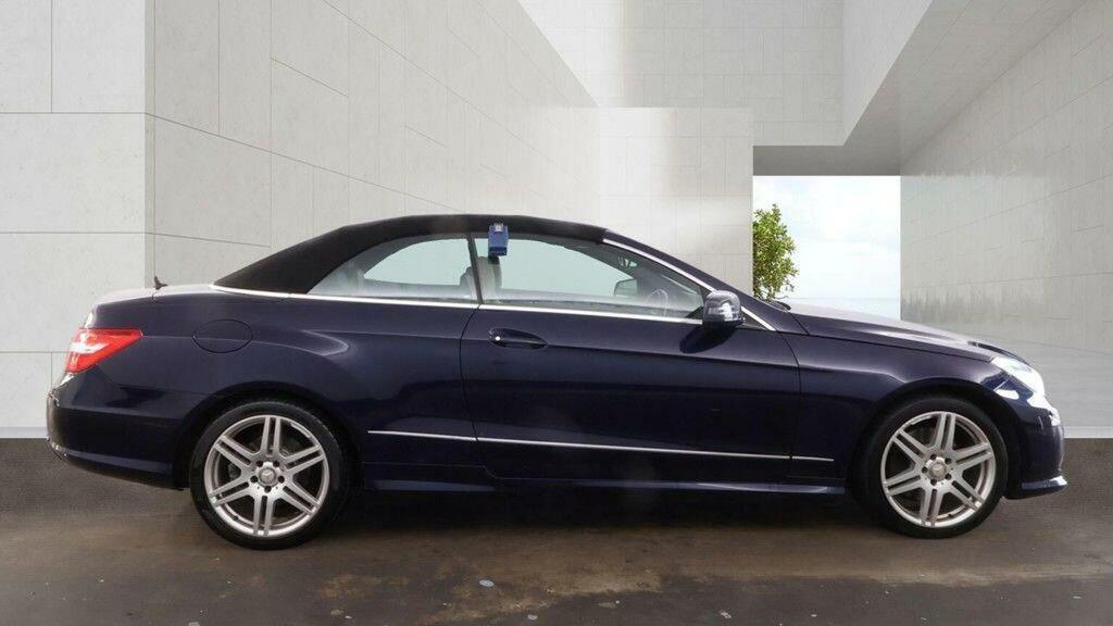 Mercedes-Benz E Class 2.1 E220 Cdi Blueefficiency Sport Cabriolet G-tron Blue #5