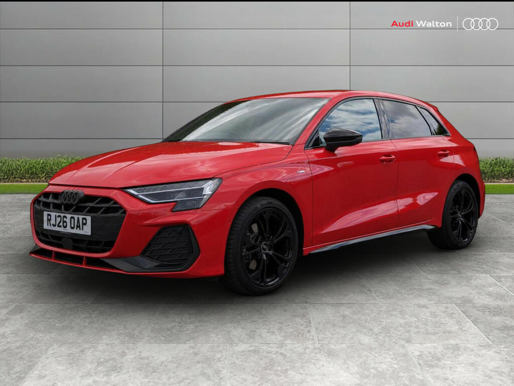 Audi A3 Black Edition Tfsi E 204 Ps S Tronic RJ26OAP Red #3