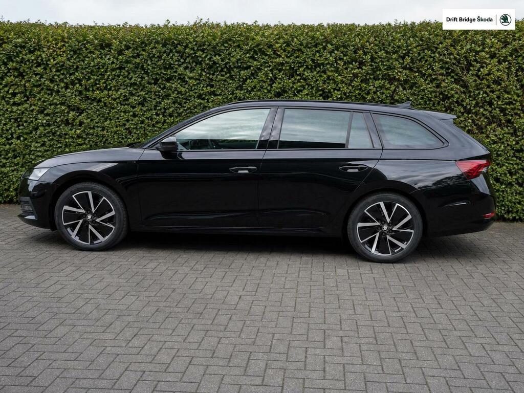 Skoda Octavia 1.5 Tsi 150 E-tec Sportline Dsg KW26UZS Black #4